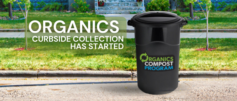 Organics curbside collection starts April 17